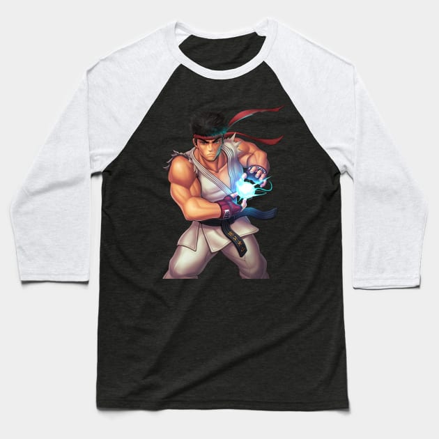 Ryu Baseball T-Shirt by hybridmink